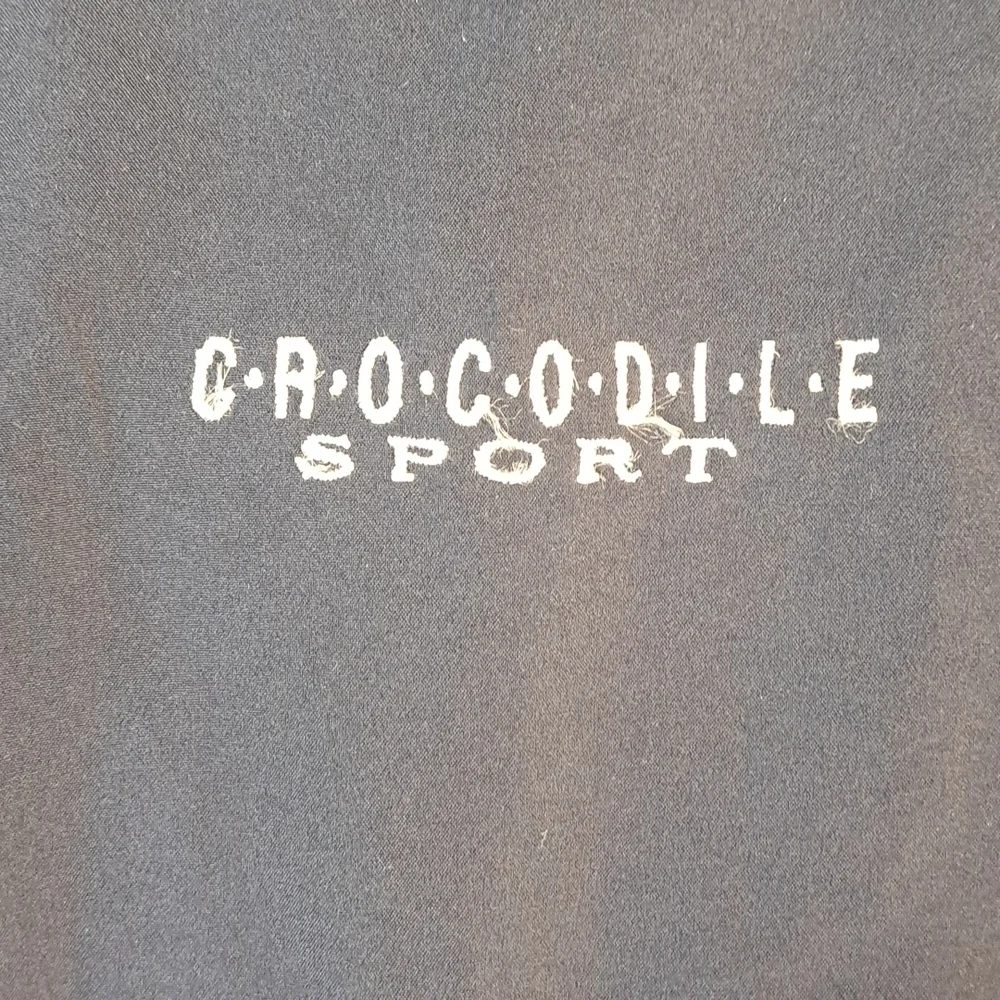 Crocodile Sport embroidered dark blue light weight men's medium jacket